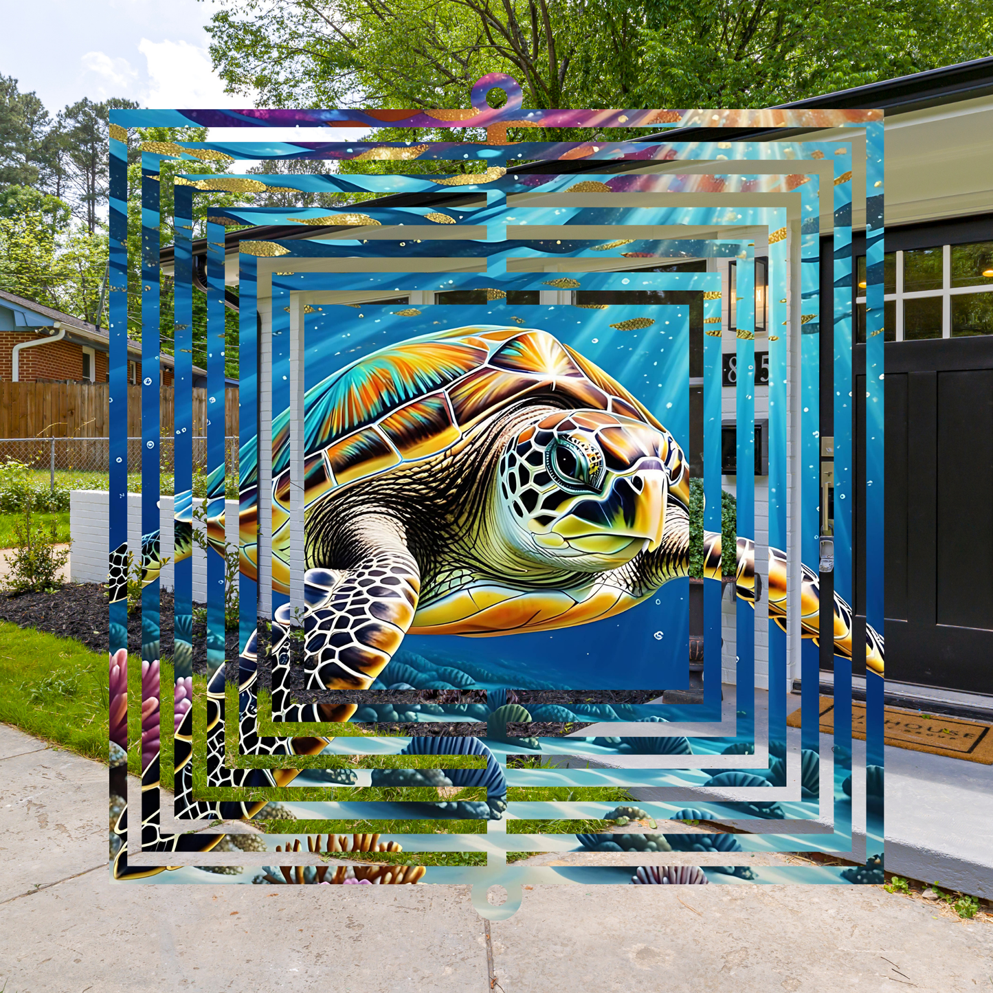 Turtles Wind Spinner