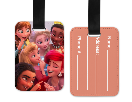 Disney Princesses Luggage Tag