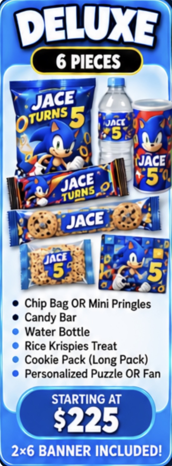 DELUXE PARTY PACKAGE