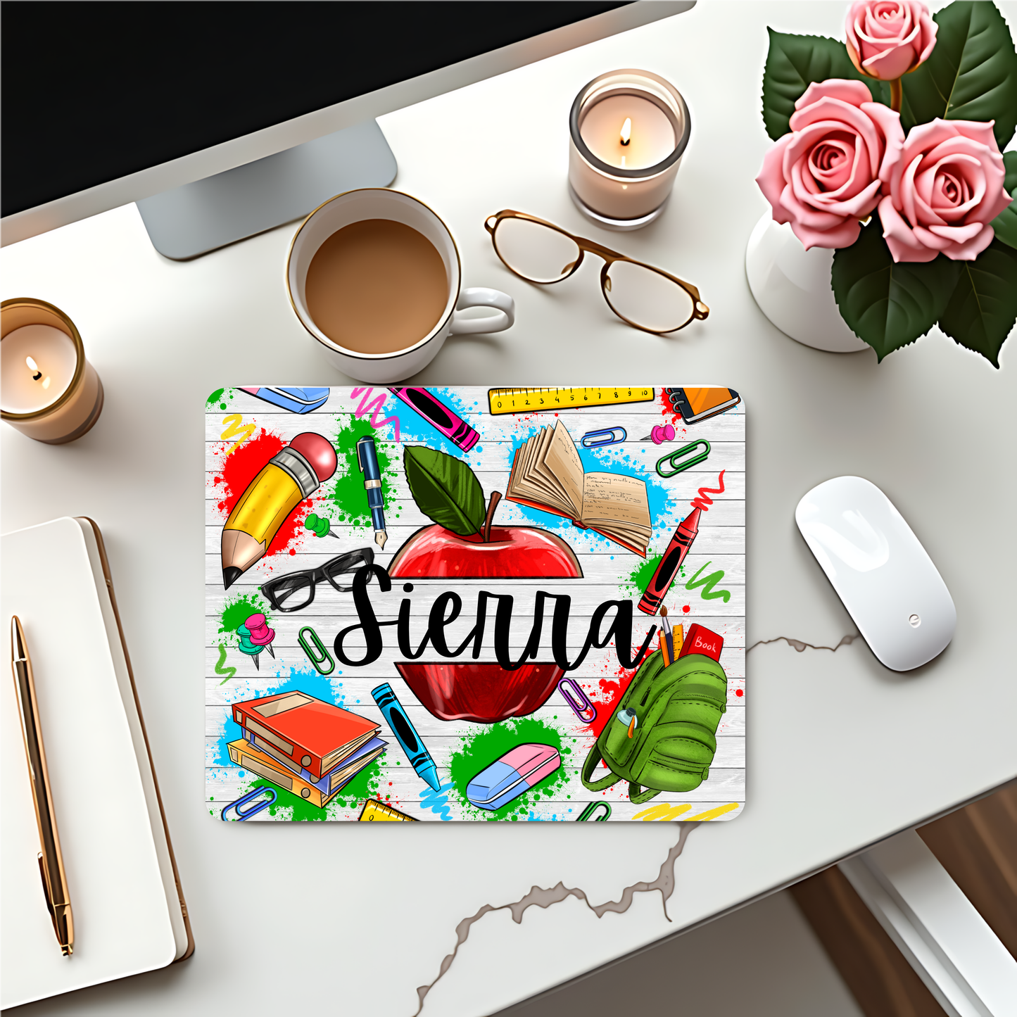 1st Day of School Mouse Pad
