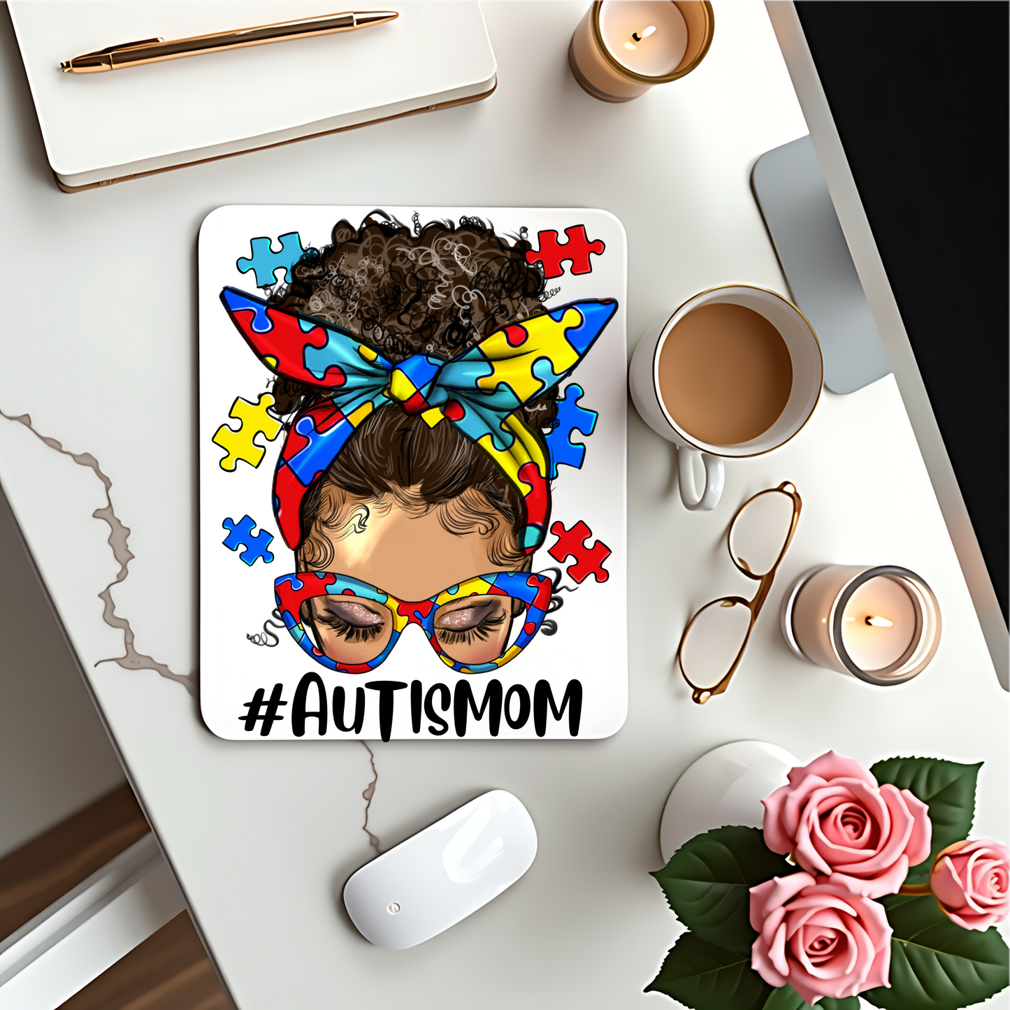 Autism Mom Mouse Pad