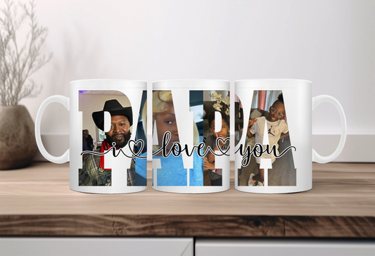 Papa Photo Mug