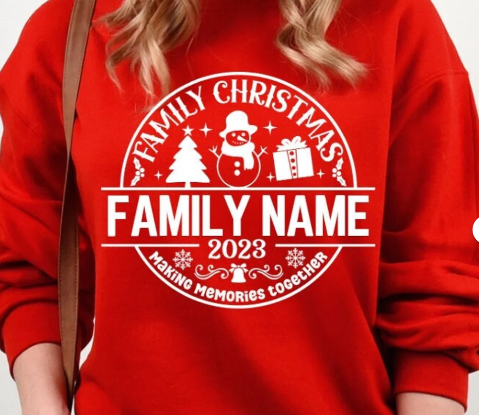Family Christmas 2023 Shirts