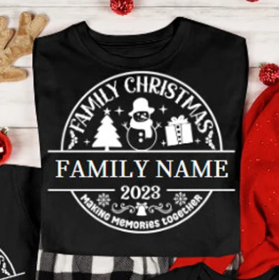 Family Christmas 2023 Shirts