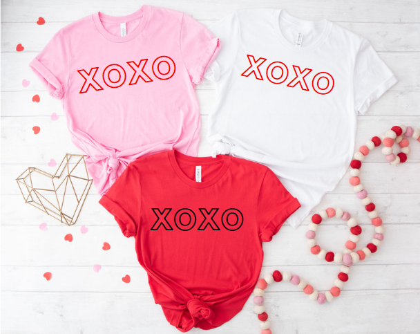 XOXO VALENTINE'S KIDS SHIRT