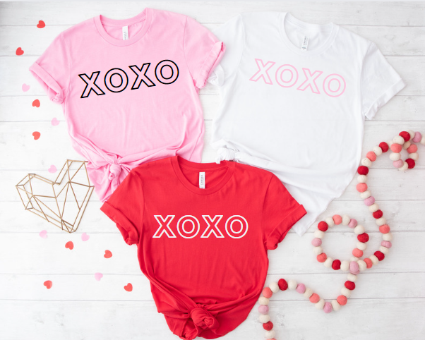 XOXO VALENTINE'S KIDS SHIRT