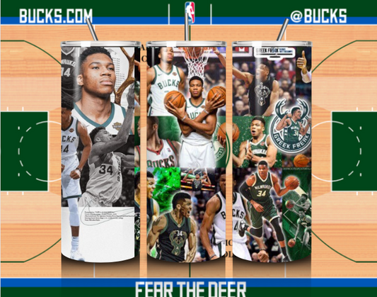Giannis Antetokounmpo Tumbler