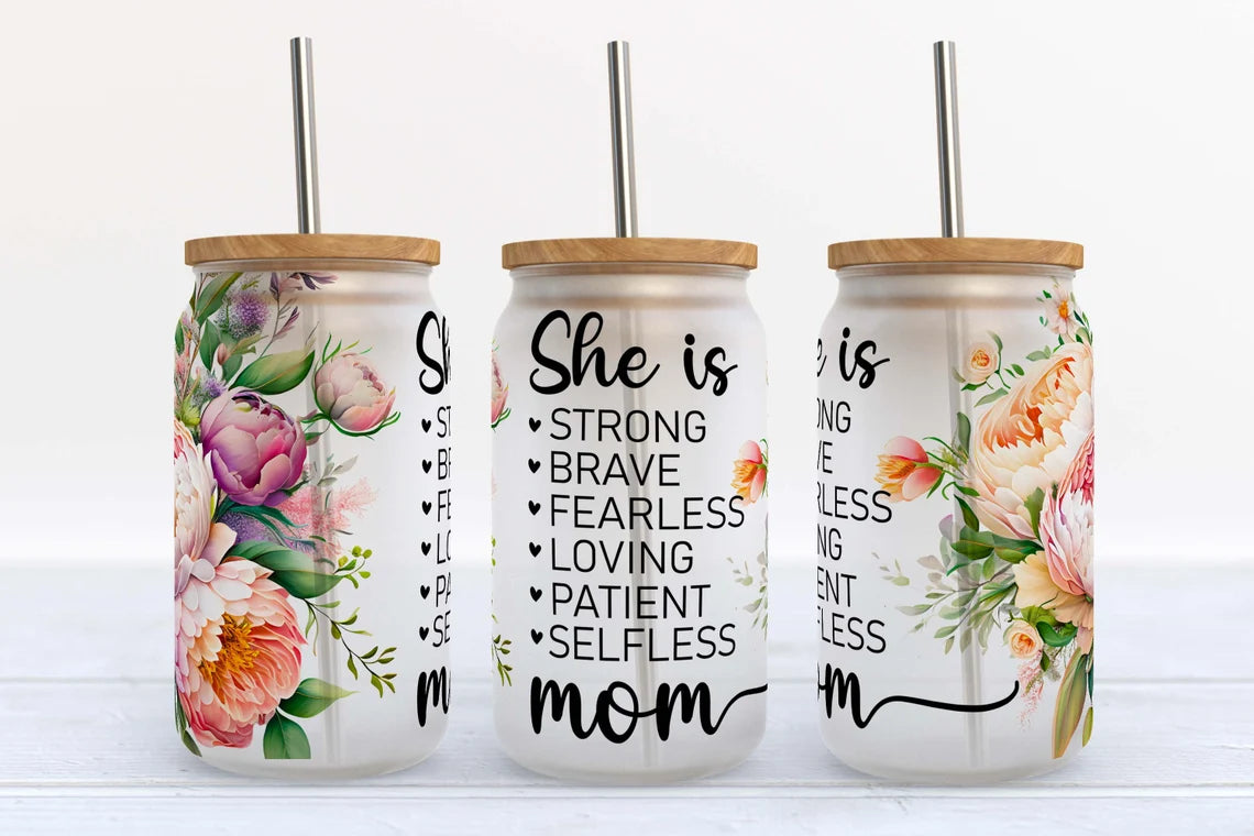 She Is Glass Cup