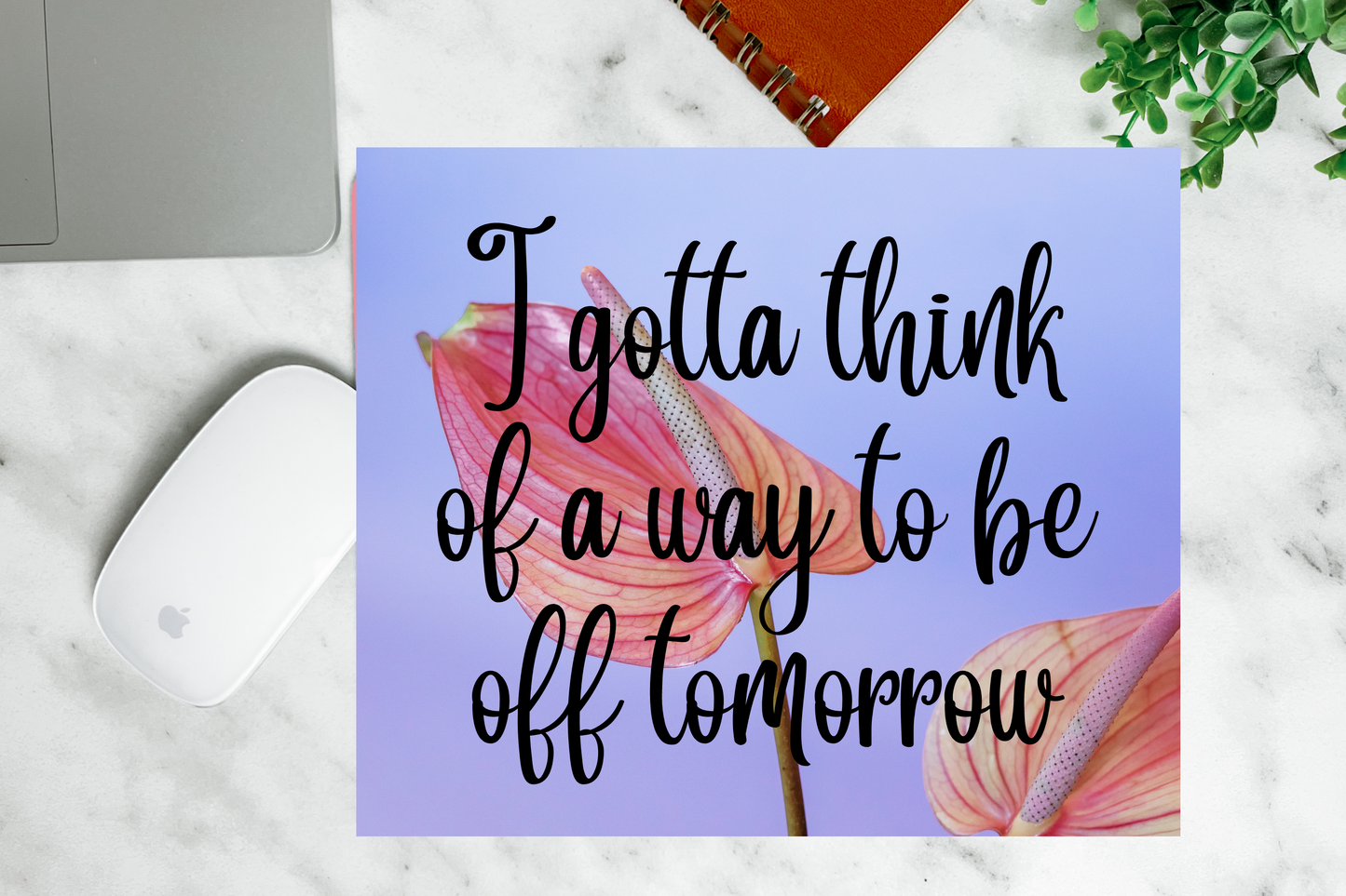 TO BE OFF-  MOUSE PAD