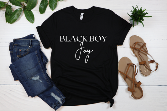 BLACK BOY JOY- T-SHIRT
