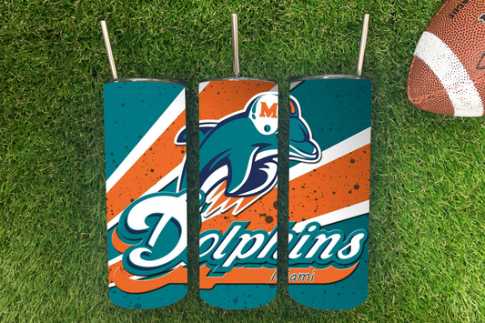 MIAMI DOLPHINS SKINNY TUMBLERS