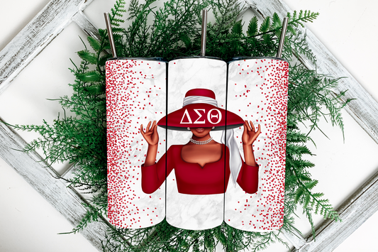 Delta Sigma Theta Tumbler