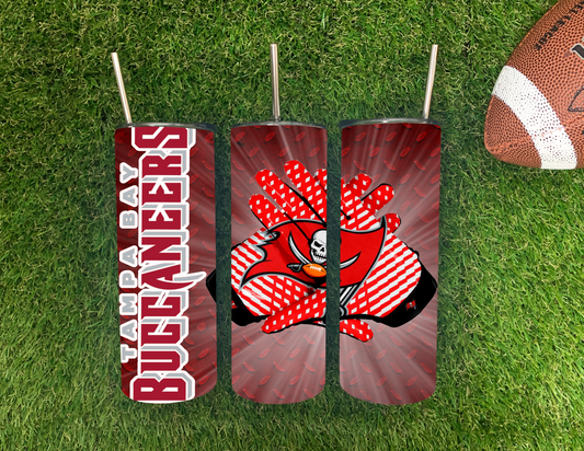 TAMPA BAY BUCCANEERS SKINNY TUMBLER